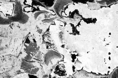 Doku, duvar, beton, arka plan olarak kullanılabilir. Çizik ve çatlaklarla dolu bir duvar parçası.