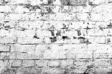 Doku, tuğla, duvar, arka plan olarak kullanılabilir. Çizik ve çatlaklarla tuğla dokusu