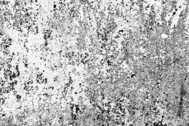 Doku, duvar, beton, arka plan olarak kullanılabilir. Çizik ve çatlaklarla dolu bir duvar parçası.