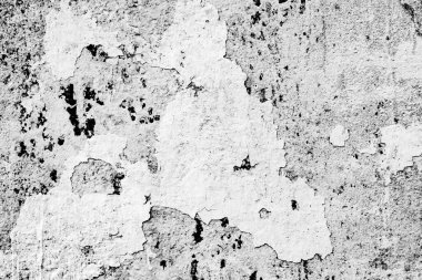 Doku, duvar, beton, arka plan olarak kullanılabilir. Çizik ve çatlaklarla dolu bir duvar parçası.