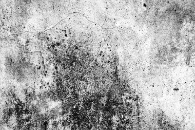 Doku, duvar, beton, arka plan olarak kullanılabilir. Çizik ve çatlaklarla dolu bir duvar parçası.