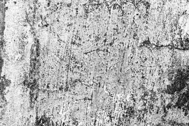 Doku, duvar, beton, arka plan olarak kullanılabilir. Çizik ve çatlaklarla dolu bir duvar parçası.