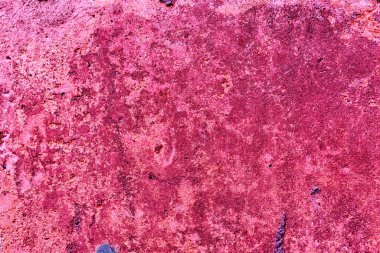 Doku, duvar, beton, arka plan olarak kullanılabilir. Çizik ve çatlaklarla dolu bir duvar parçası.