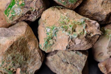 Ezilmiş taş soyut desenli arka plan. İnşa materyali arka planı