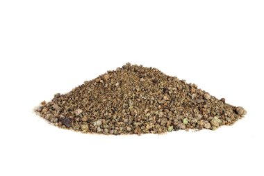 Ezilmiş taş soyut desenli arka plan. Taşın pürüzlü dokusu. İnşa materyali arka planı