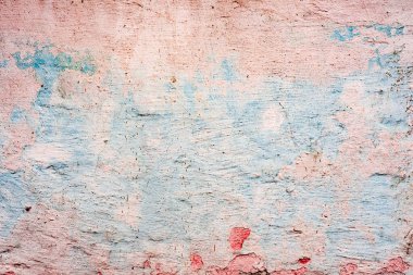 Doku, duvar, beton, arka plan olarak kullanılabilir. Çizik ve çatlaklarla dolu bir duvar parçası.