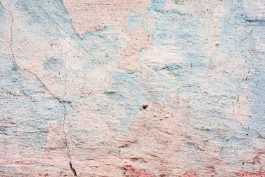 Doku, duvar, beton, arka plan olarak kullanılabilir. Çizik ve çatlaklarla dolu bir duvar parçası.