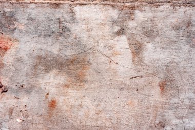 Doku, duvar, beton, arka plan olarak kullanılabilir. Çizik ve çatlaklarla dolu bir duvar parçası.