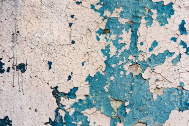 Doku, duvar, beton, arka plan olarak kullanılabilir. Çizik ve çatlaklarla dolu bir duvar parçası.