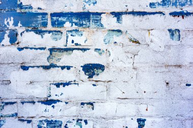 Doku, tuğla, duvar, arka plan olarak kullanılabilir. Çizik ve çatlaklarla tuğla dokusu