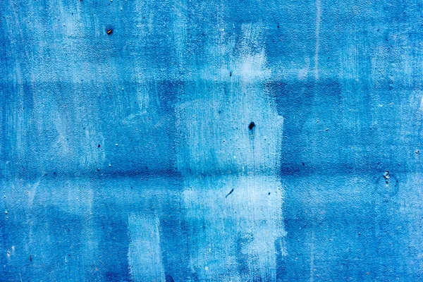 Grunge Fond Texture Fer Bleu Fond Métallique Avec Des Rayures — Photo