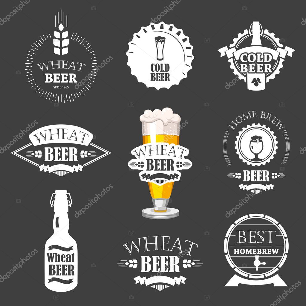 Silhouette of the cock in different poses.. Sketch style. Vector illustration with black and white roosters. Brush drawings.