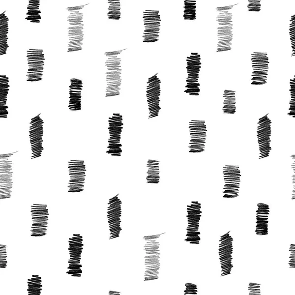 Naadloze patroon met een creatieve textuur. Illustratie van kleurpotloden achtergrond. Potlood de lijnen. Childrens tekeningen. — Stockfoto