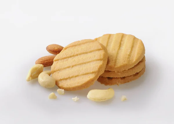 Nut Cookies Cashew Almond — Stock Photo, Image