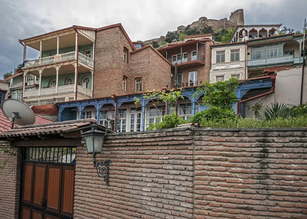 Famosos balcones de Tiflis . — Foto de Stock