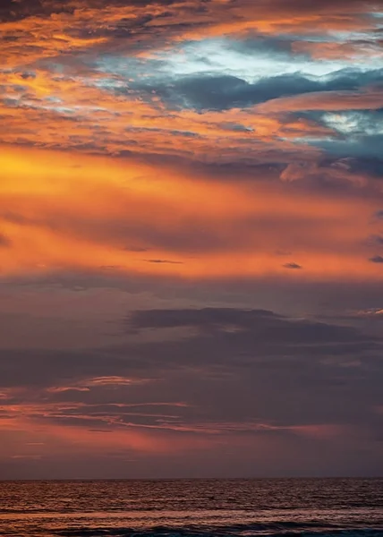 Фантастичний всесвітньо відомих заходи сонця в Гоа. — стокове фото