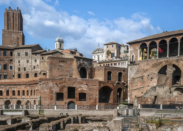 Mercato di Traiano a Roma . — Foto Stock