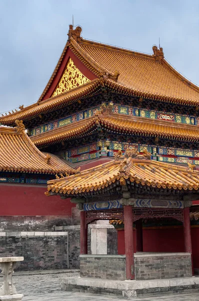 Kína, Beijing. Császári palota, ismert, mint a tiltott város. — Stock Fotó