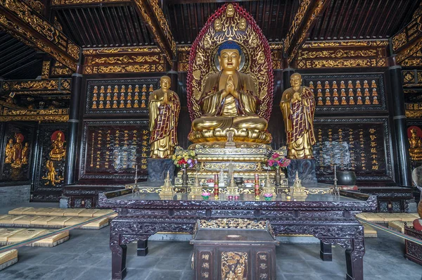 China, Xi'an. The interior of the Da Ci En Temple. — Stock Photo, Image