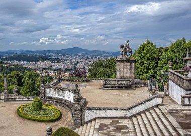 Portugal , Braga . Church Bom Jesus do Monte