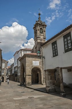 Santiago de Compostela, İspanya. Onikinci yüzyılda küçük bir chur