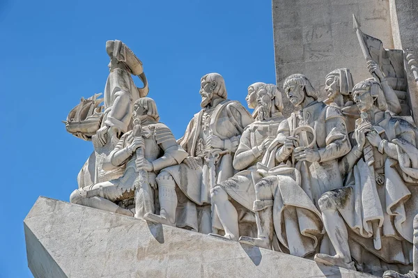 Lisbon, monument to the Discoveries — Stock Photo, Image