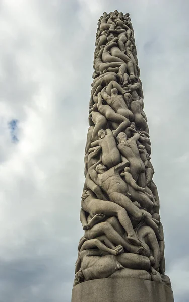 Vigeland Sculpture Park - Frogner Park. — Stock Photo, Image