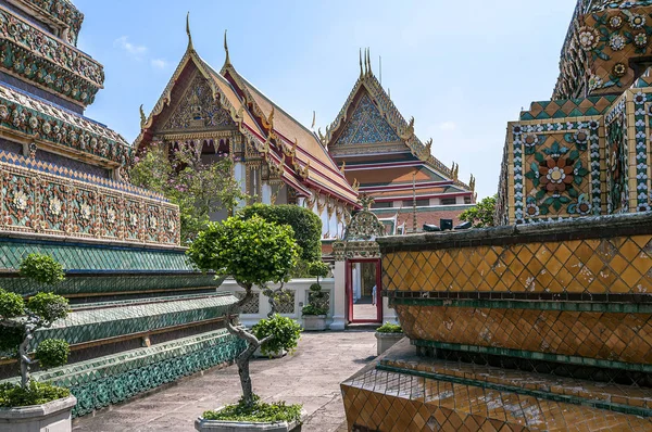 Thailand, Bangkok. Temple of the Reclining Buddha (Wat Pho).