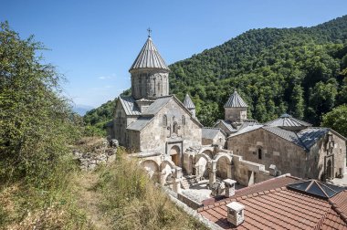 Manastır Haghartsin görünümünü.