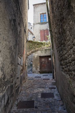 Köyün Viviers Fransa'nın Ardèche bölgedeki izlenimi