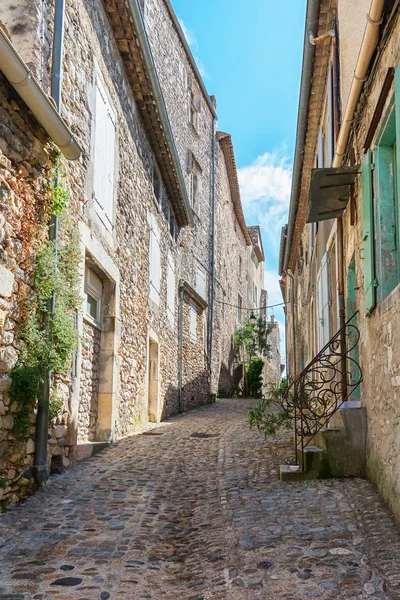 Wrażenie wsi Viviers Francji, w regionie Ardeche — Zdjęcie stockowe