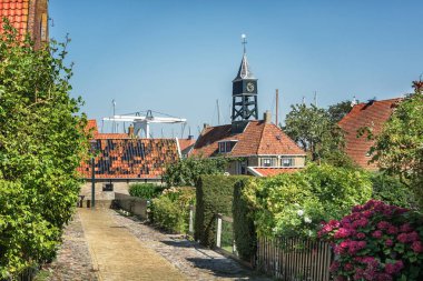 Frizce Köyü Hindeloopen Hollanda izlenimi