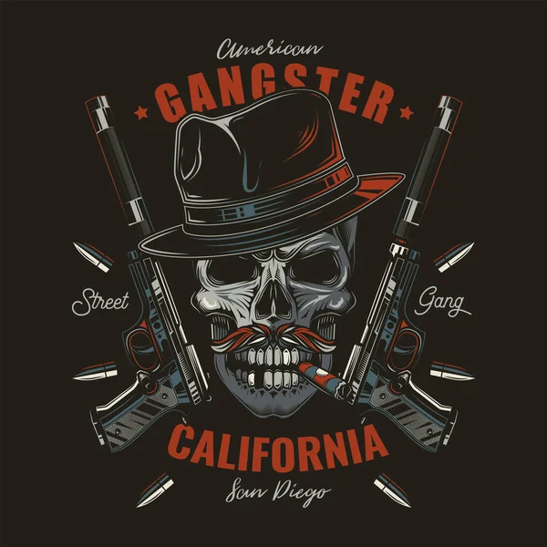 Gangster _ 12 — Vector de stock