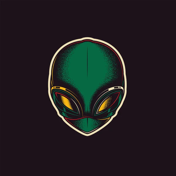 Ufo _ alien _ 07 — Stockový vektor