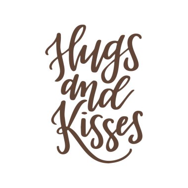 Sevgililer günü poster. Elle çizilmiş poster veya kart. İletileri seviyorum. el yazısı hat tex. Vektör çizim