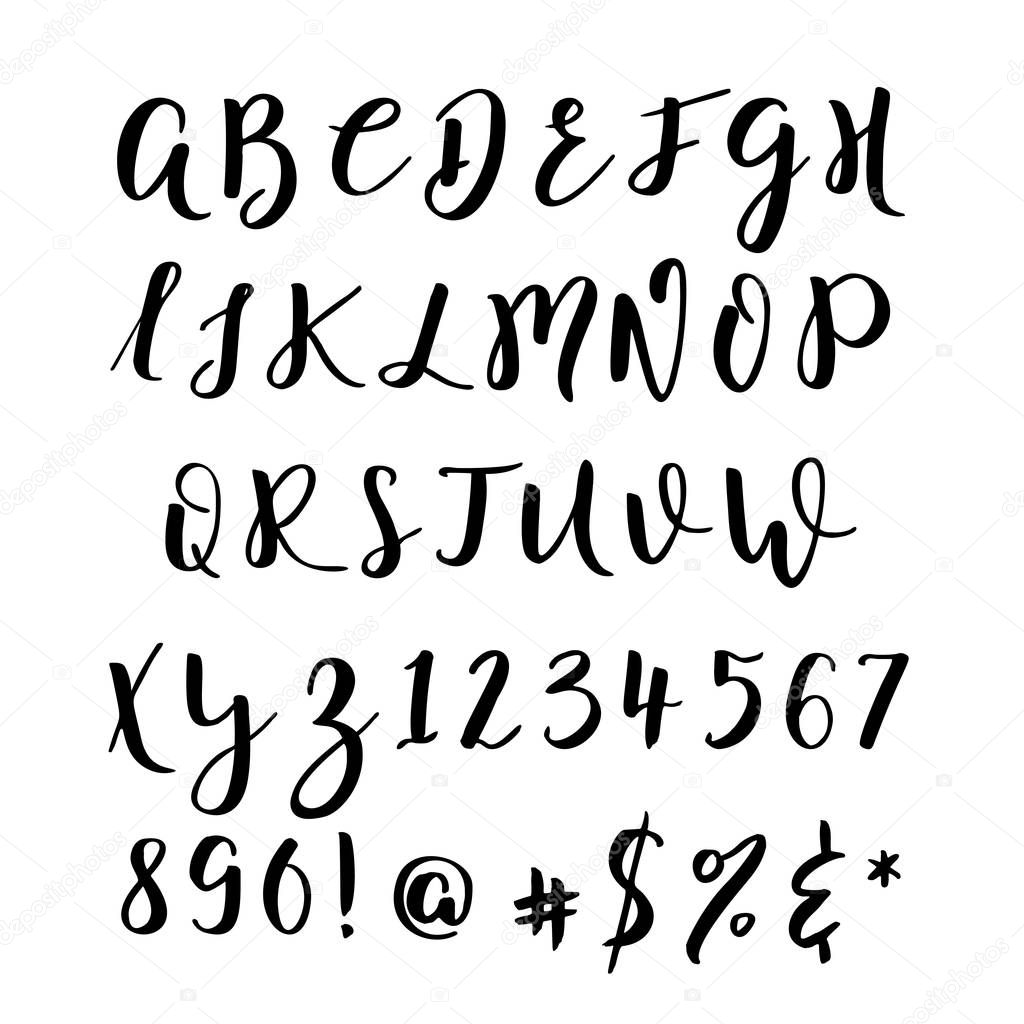 Kaligrafia Alfabet