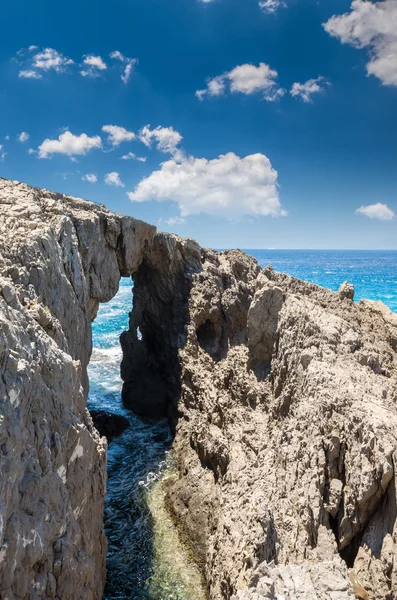 Пляж Агиос Павлос на острове Крит, Греция . — стоковое фото