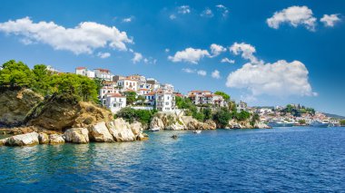 Skiathos town Skiathos Island, Yunanistan. 