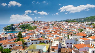 Skiathos town Skiathos Island, Yunanistan. 