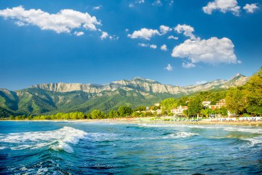 Psili Ammos beach, Thassos Island, Yunanistan