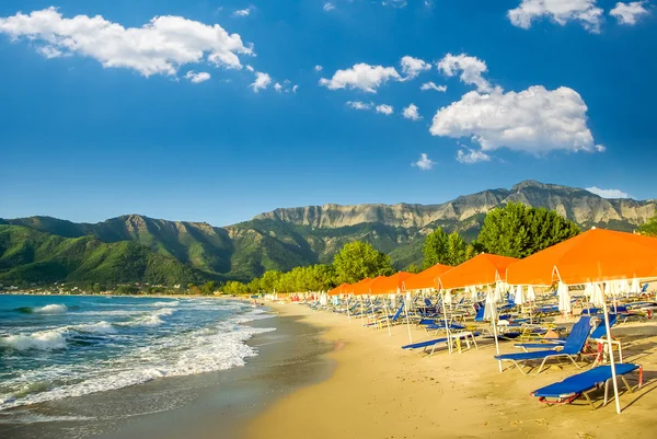 Psili Ammos beach, Thassos island, Grekland — Stockfoto