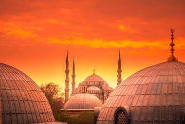 Sultanahmet Camii, istanbul, Türkiye.