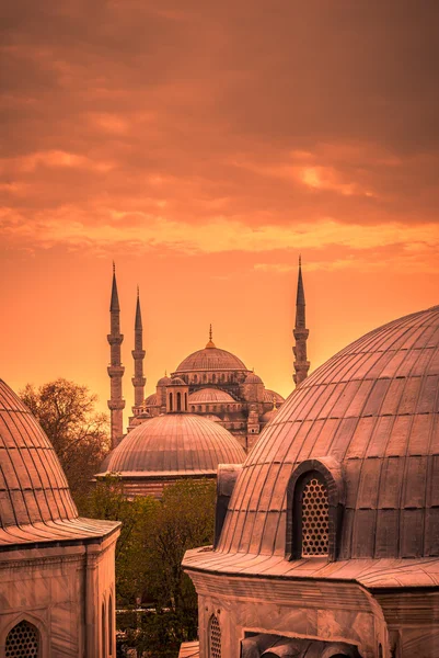 Den blå moské, istanbul, Turkiet. — Stockfoto