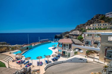 Calypso Cretan Village, Girit Adası, Yunanistan - 1 Temmuz 2016: