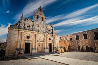 Arkadi manastır adasında Crete, Yunanistan
