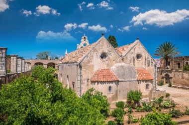 Arkadi manastır adasında Crete, Yunanistan