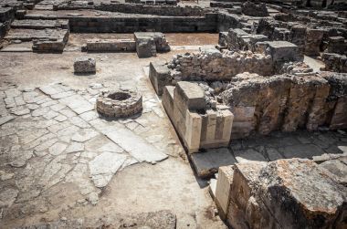 Phaistos sitesi, Crete Island, Yunanistan