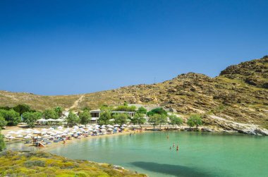 Monastiri beach Paros Island, Yunanistan