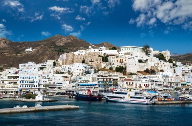 Naxos, Yunanistan - 29 Haziran 2017: 