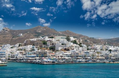 Naxos, Yunanistan - 29 Haziran 2017: 